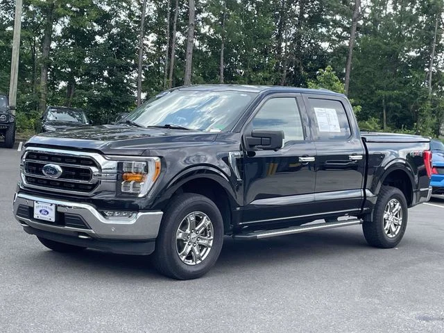 Used 2021 Agate Black Metallic Ford XLT image 29