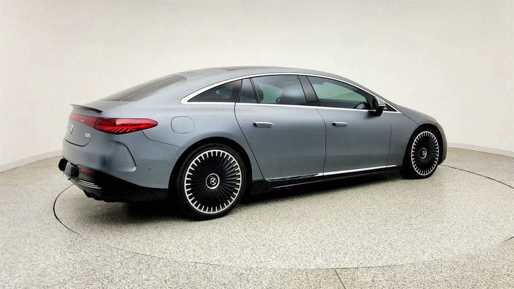 Used 2023 MANUFAKTUR Selenite Gray Magno Mercedes-Benz EQS 450+ Sedan, Pinnacle w/ Executive Rear Seat Package Plus image 5