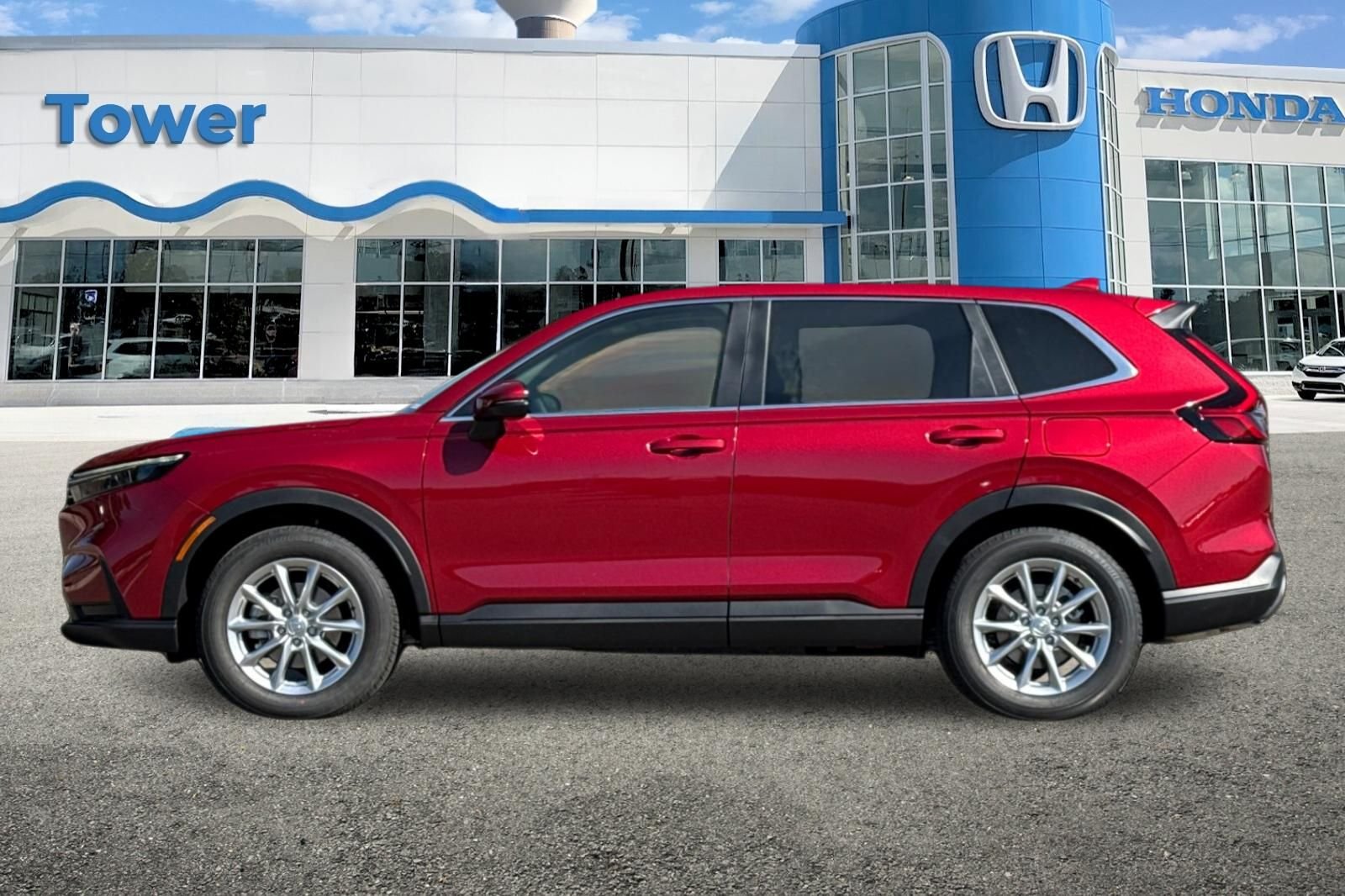New 2026 Radiant Red Metallic Honda EX image 7