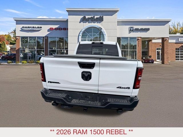 New 2026 Bright White Clear-Coat Exterior Paint RAM Rebel image 13