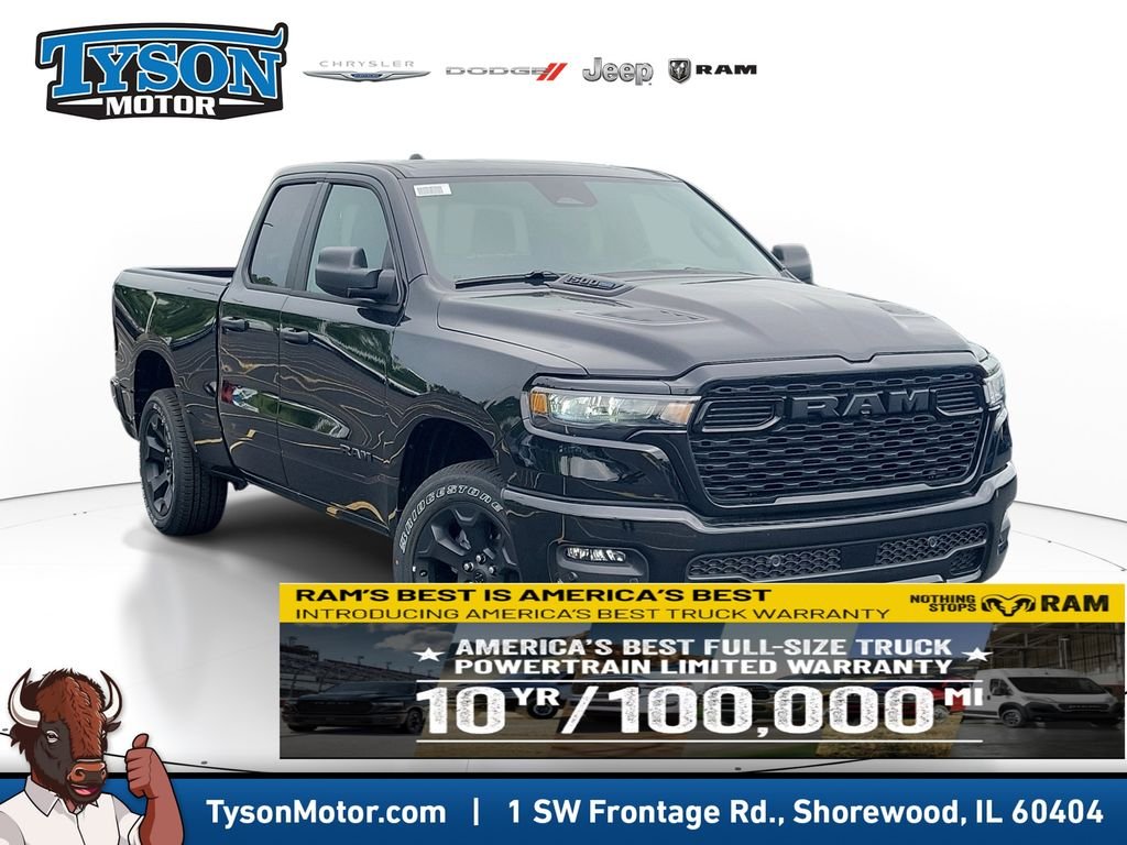 New 2026 Diamond Black Crystal Pearlcoat RAM Black Express Edition image 1