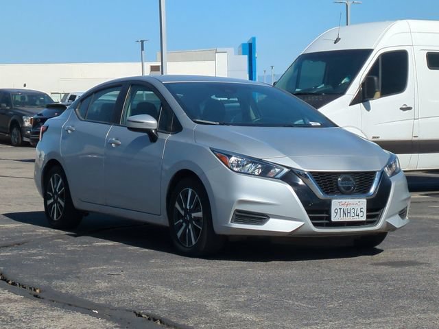 Used 2021 Nissan Versa Sedan SV with VIN 3N1CN8EV6ML889156 for sale in Lancaster, CA