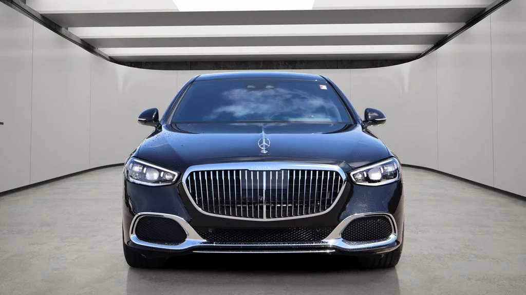 Certified Used 2024 Obsidian Black Mercedes-Benz Maybach S 580 image 2