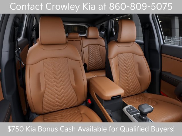New 2027 Glacial White Pearl / Black Ro Kia X-Line image 15