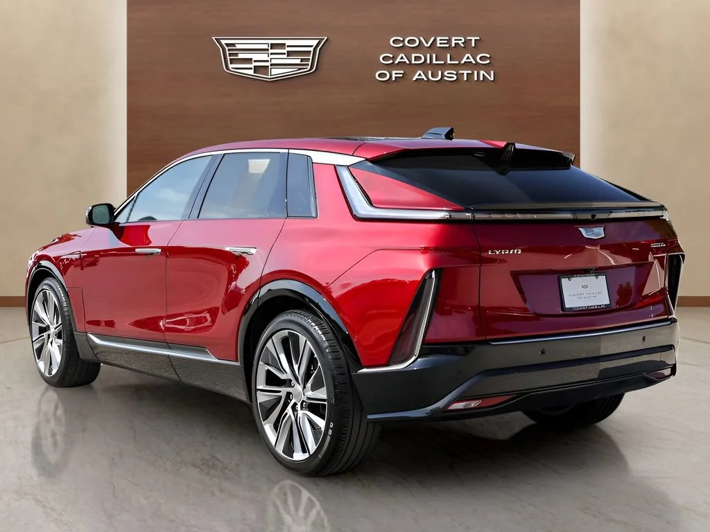 Used 2025 Radiant Red Tintcoat Cadillac Luxury 3 image 3