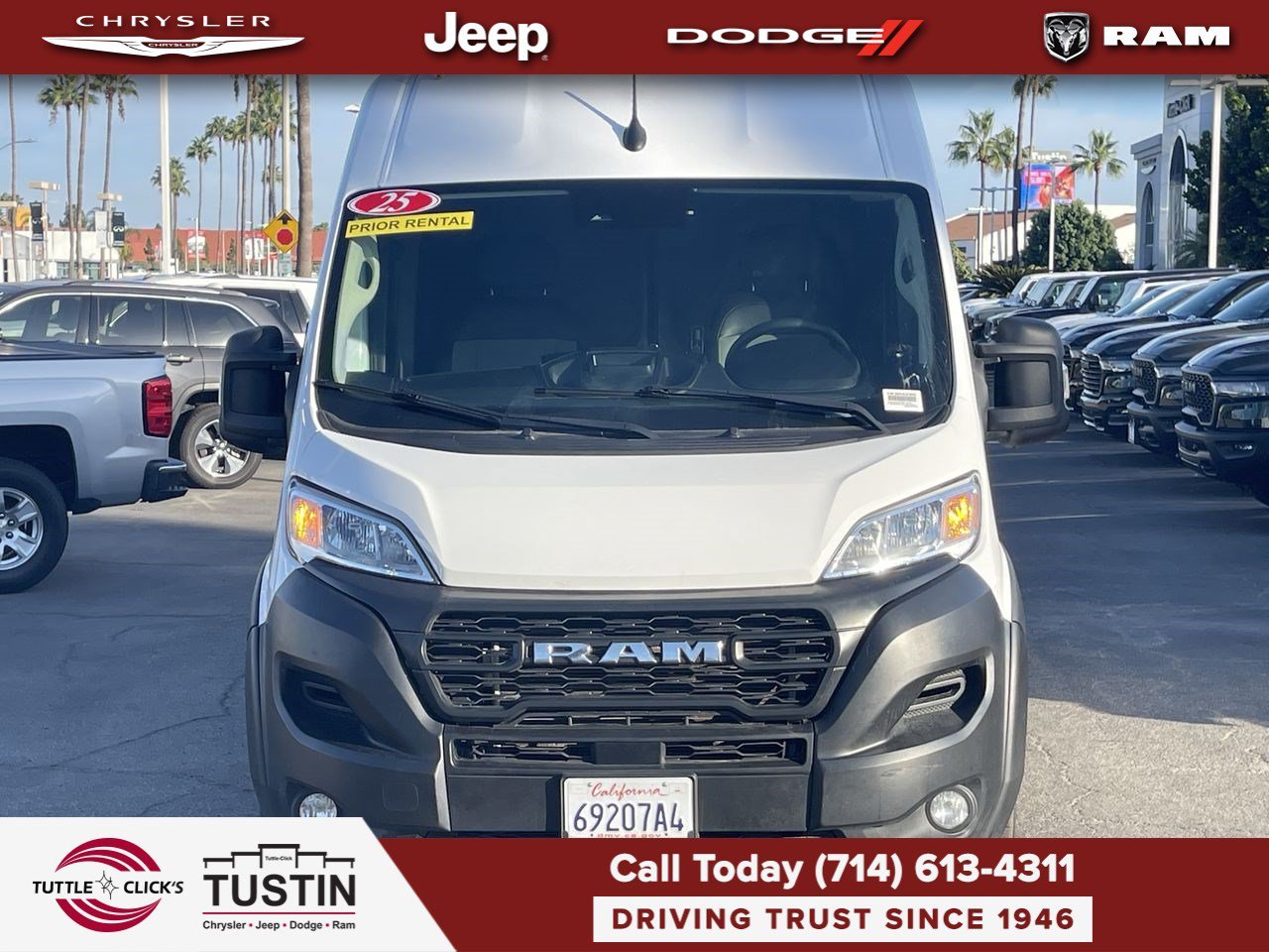Used 2025 Bright White Clearcoat Ram Tradesman image 11