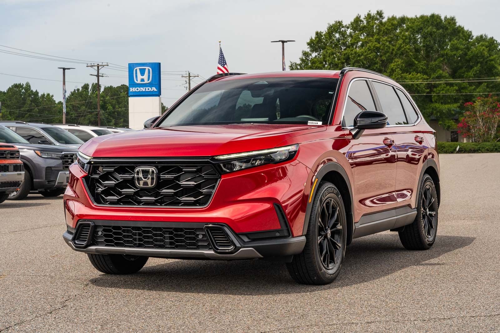 Used 2025 Red Honda Sport-L image 3