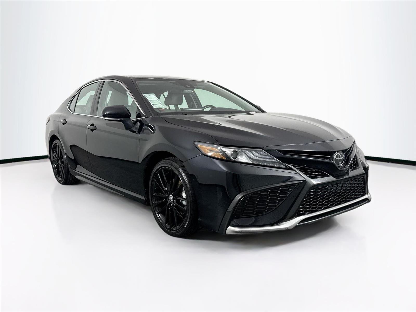 Certified Used 2023 Midnight Black Metallic Toyota XSE image 9