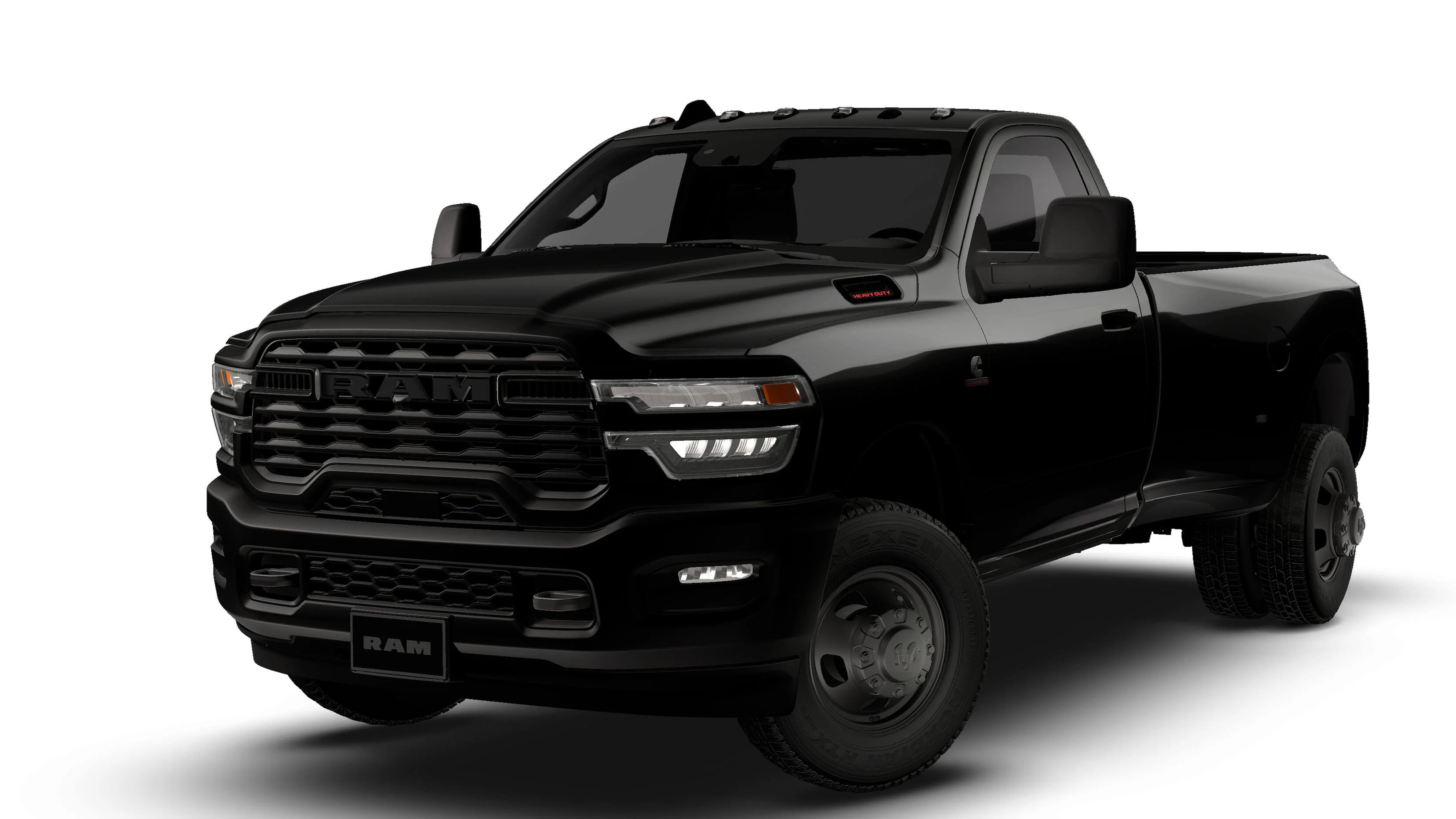 New 2026 Diamond Black Crystal Pearl-Coat Exterior Paint RAM TRADESMAN image 13