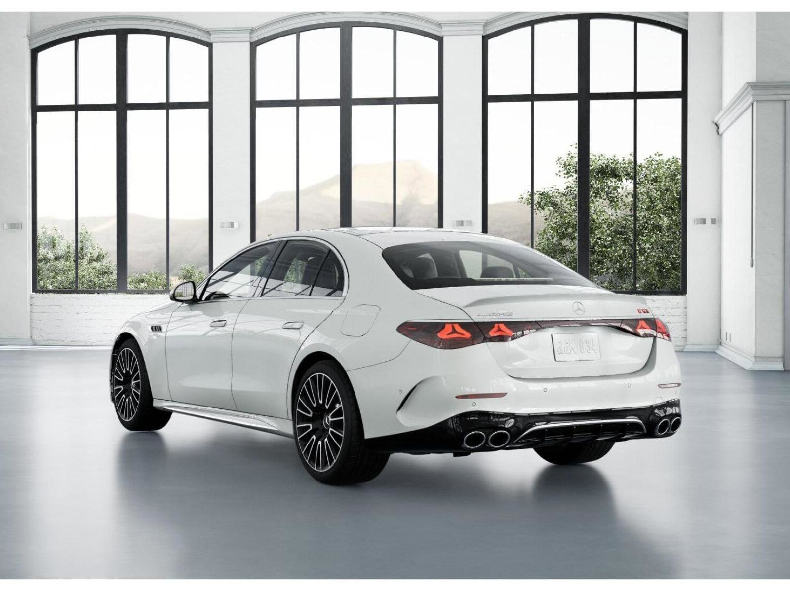 New 2026 MANUFAKTUR Moonlight White Metallic Mercedes-Benz AMG® E 53 E 4MATIC+ Sedan image 41