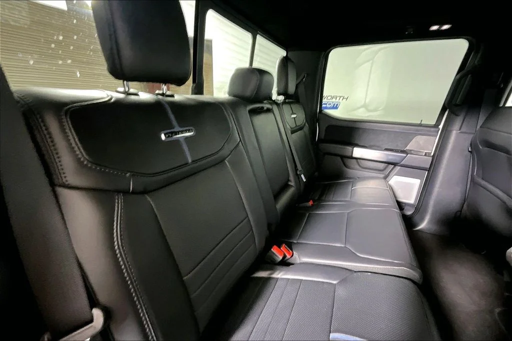 Used 2025 White Metallic Ford Platinum image 22
