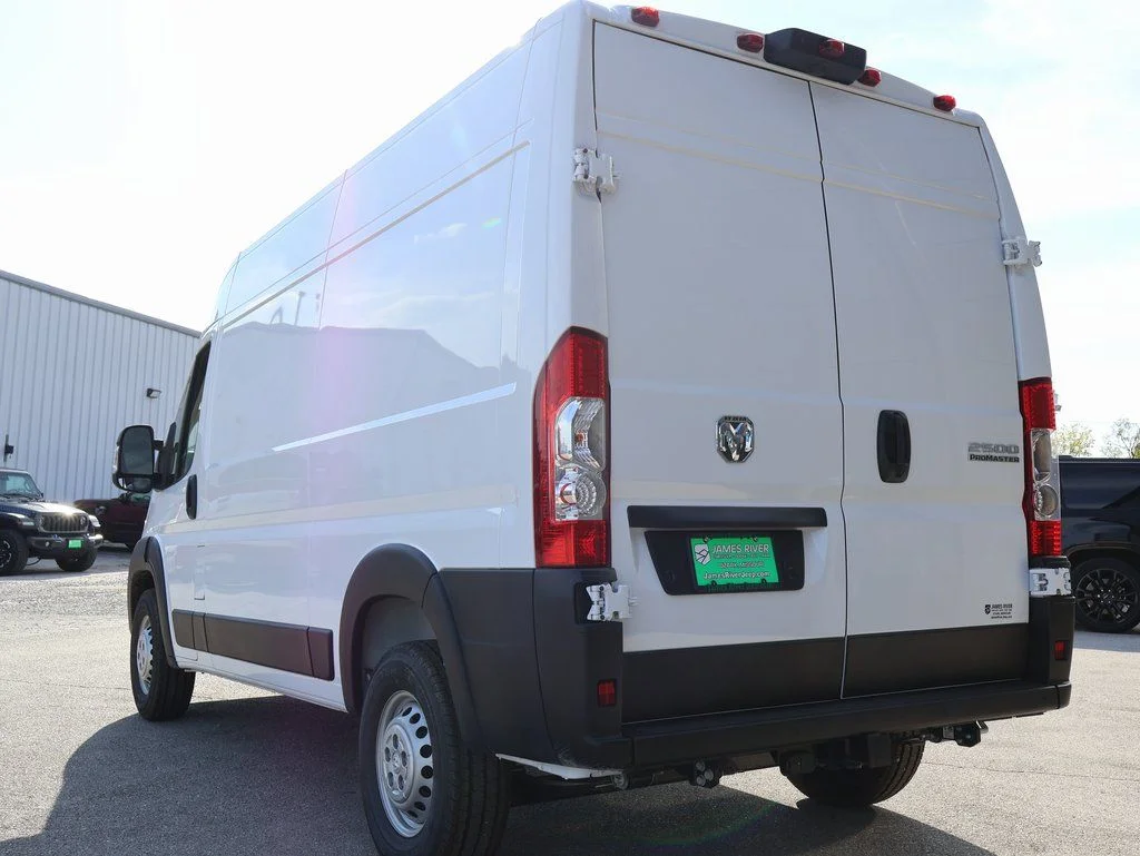 New 2026 Bright White Clearcoat RAM High Roof image 3