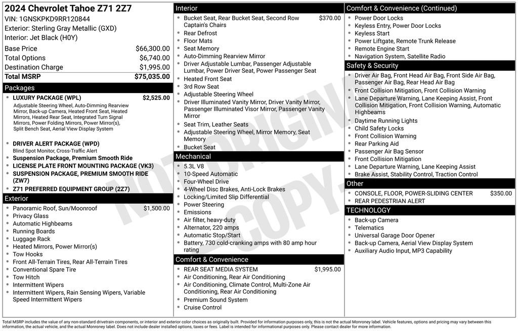Used 2024 Gray Chevrolet Z71 image 2