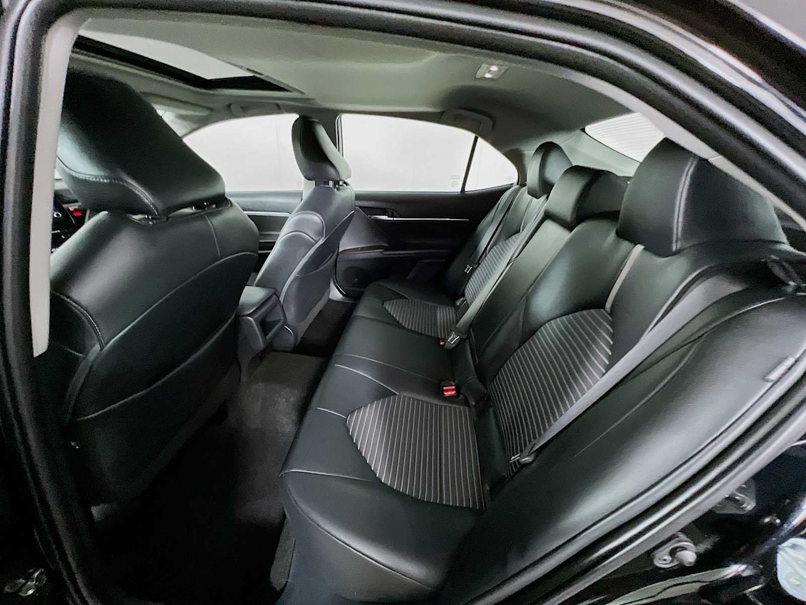Used 2022 Midnight Black Metallic Toyota SE image 26