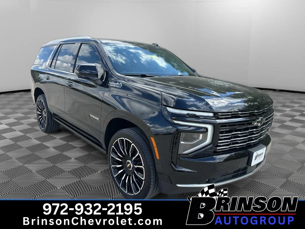 New 2026 Black Chevrolet High Country image 3