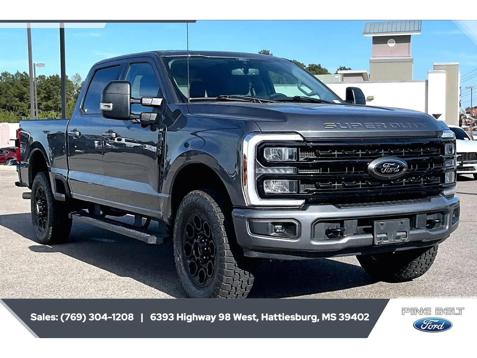 Used 2024 Carbonized Gray Metallic Ford XLT image 2