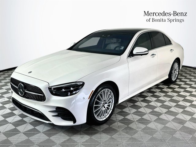Certified Used 2023 White Mercedes-Benz E 350 image 3