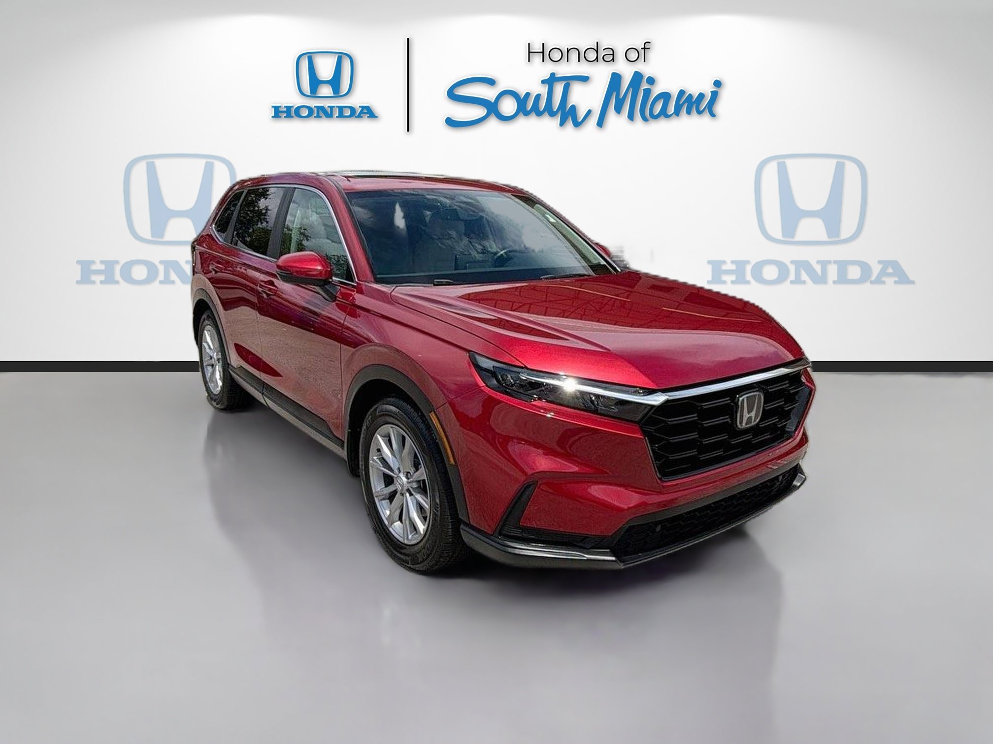 Certified Used 2025 Radiant Red Metallic Honda 1.5T 2WD EX-L image 1