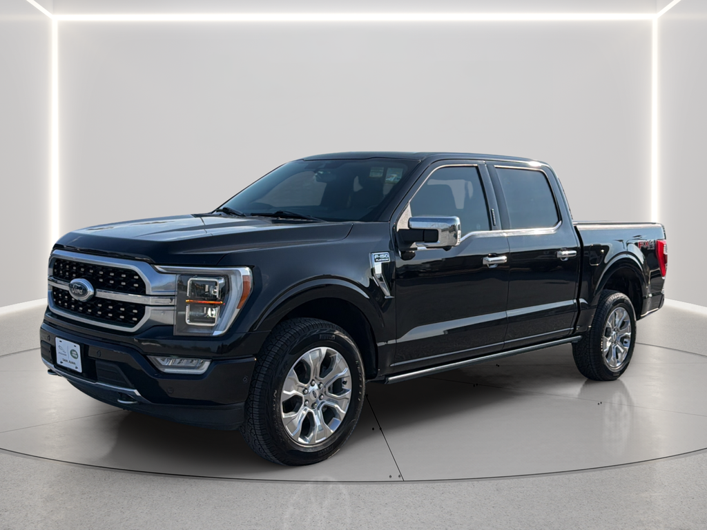 Used 2022 Black Metallic Ford Platinum image 12
