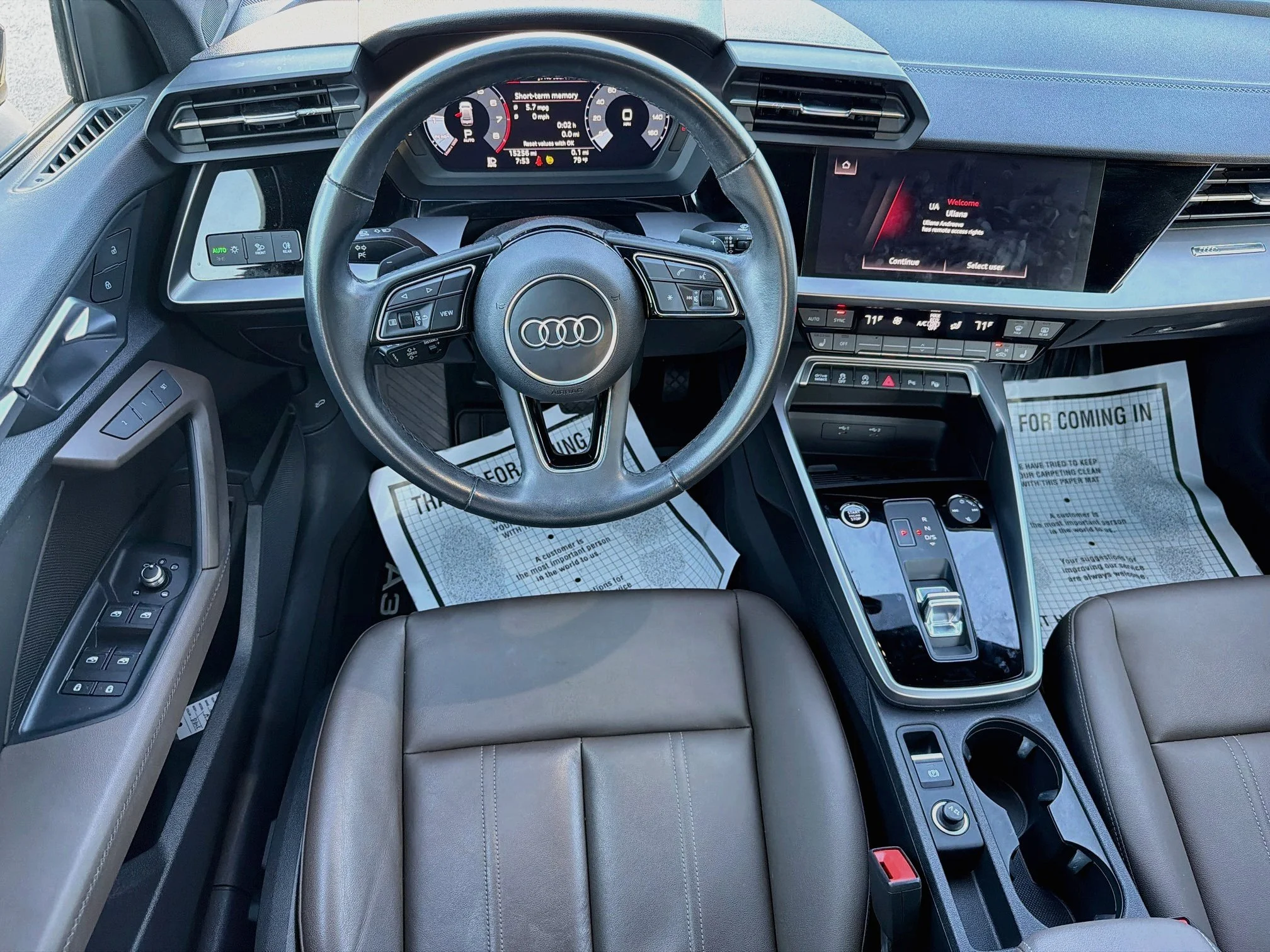 Used 2024 Black Metallic Audi Premium image 15