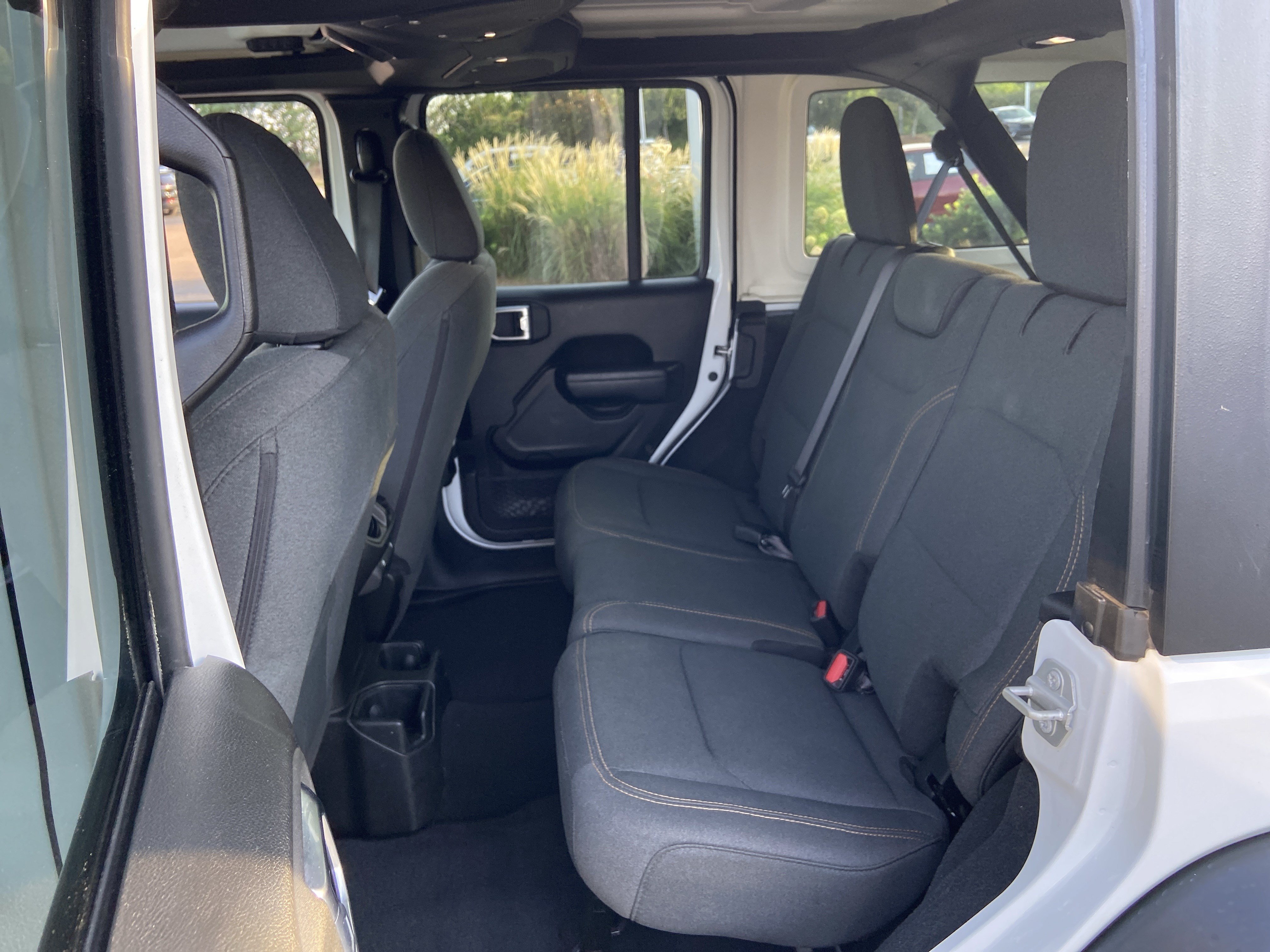 Used 2024 Bright White Clearcoat Jeep Sport S image 48