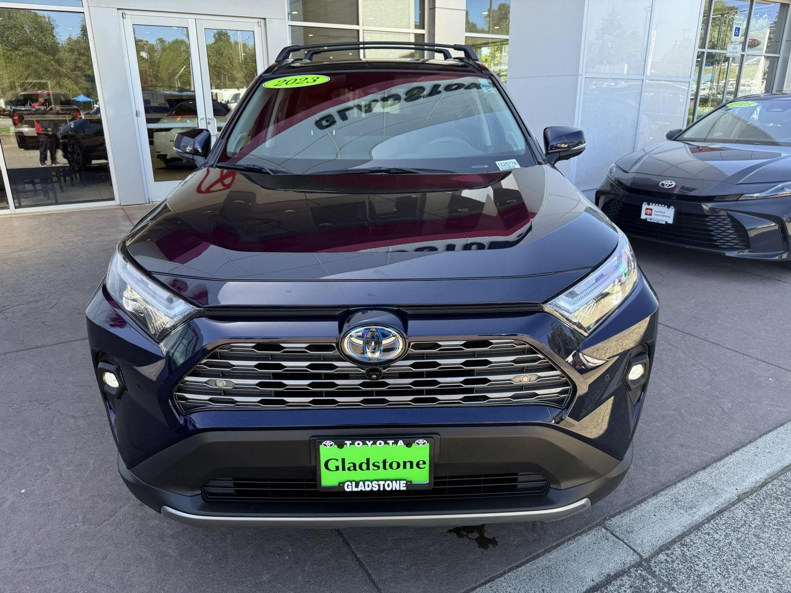 Used 2023 Midnight Black Metallic Toyota Hybrid Limited image 9