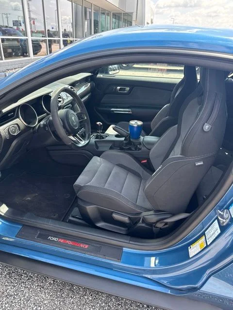 Certified Used 2019 Blue Ford Shelby GT350 image 2