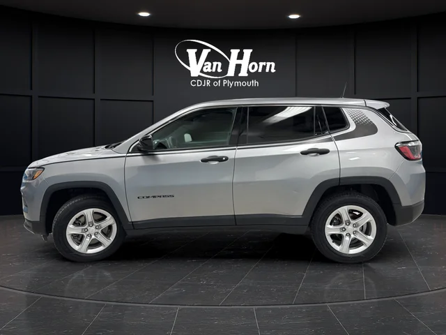 Used 2023 Billet Silver Metallic Jeep Sport image 6