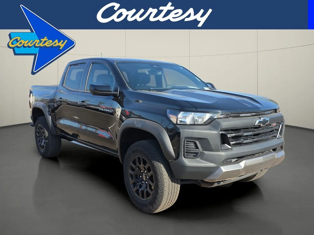 Used 2024 Black Chevrolet Trail Boss image 1