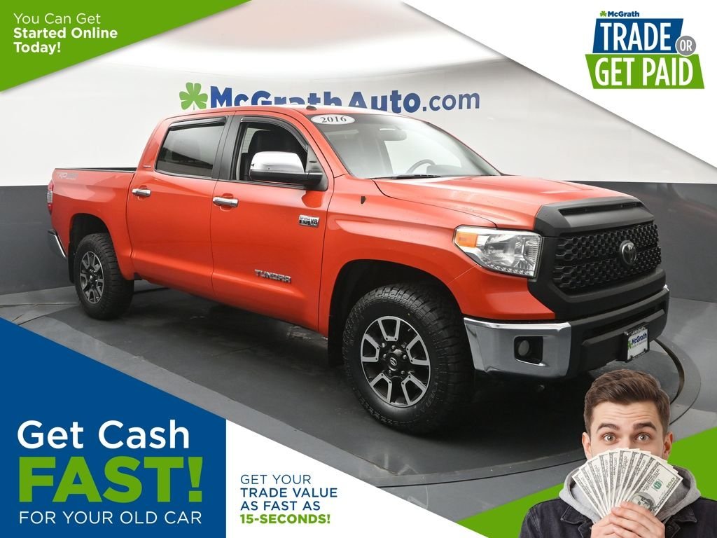 Used 2016 Orange Toyota Limited image 1