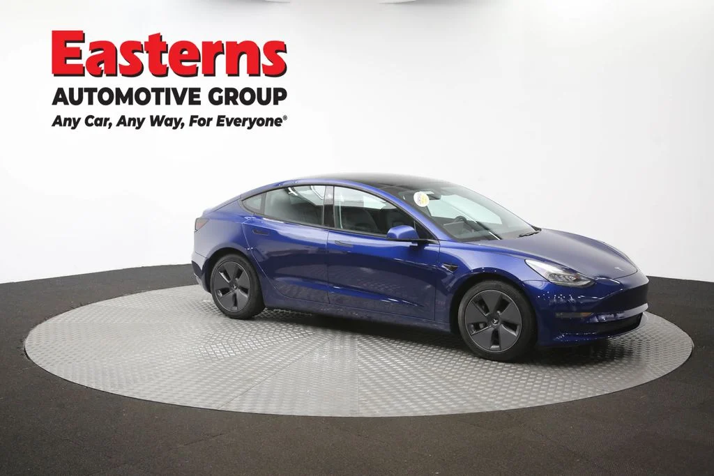 Used 2021 Blue Tesla Long Range image 48