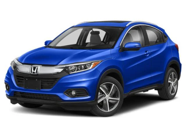 Used 2021 Aegean Blue Metallic Honda EX image 1