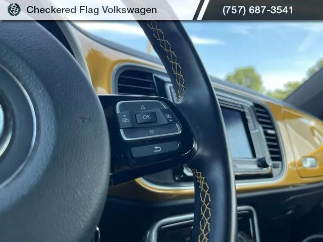 Used 2017 Sandstorm Yellow Metallic/Black Roof Volkswagen 1.8T Dune image 34