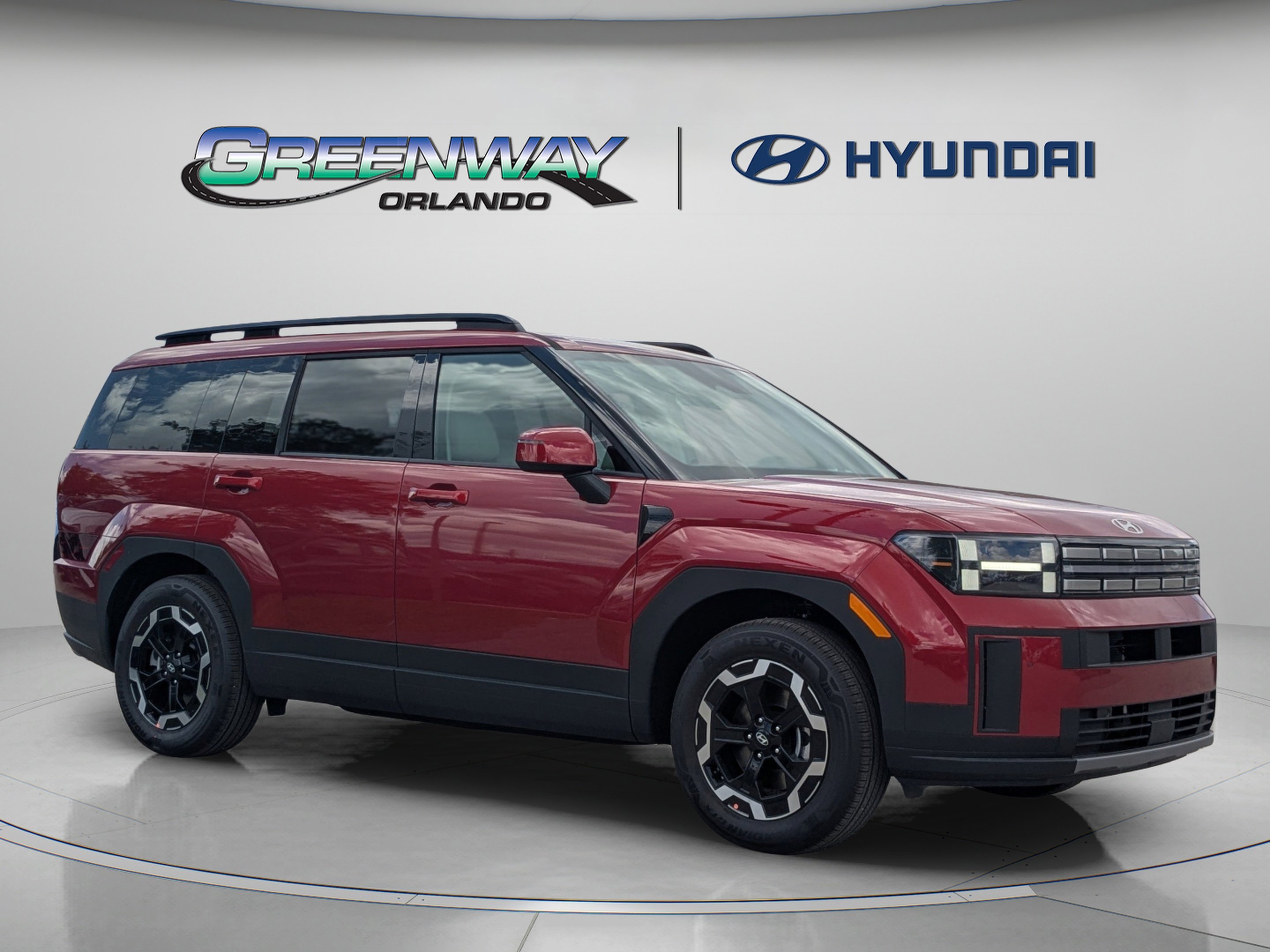 New 2026 Ultimate Red Hyundai SEL FWD image 1