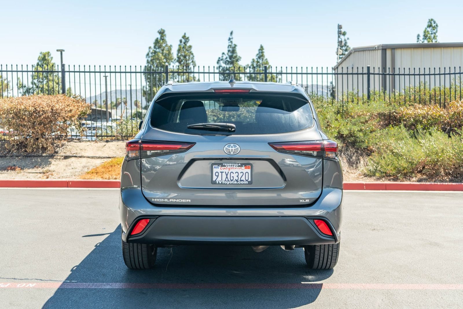 Certified Used 2025 Magnetic Gray Metallic Toyota XLE image 9