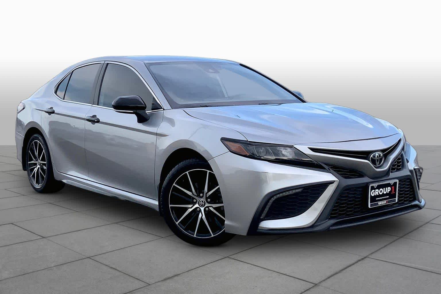 Used 2024 Celestial Silver Metallic Toyota SE image 3