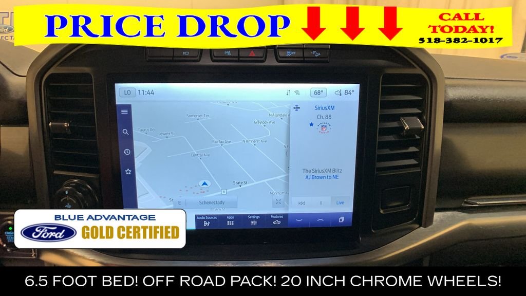Certified Used 2022 Blue Metallic Ford Lariat image 40