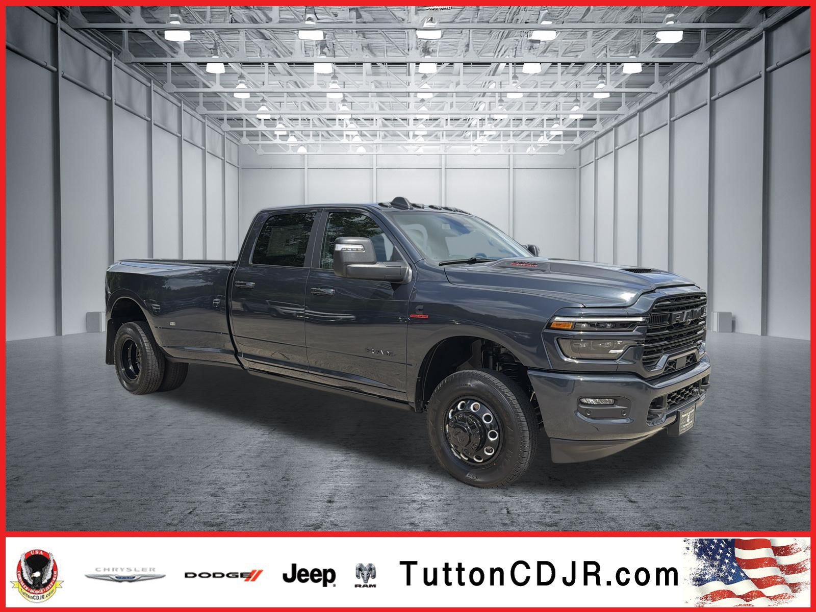 New 2026 Forged Blue Metallic Exterior Paint RAM Laramie image 1