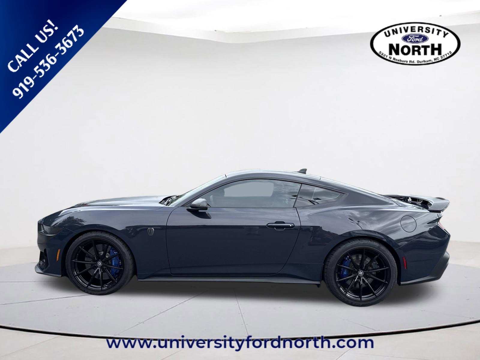 Used 2024 Blue Ember Metallic Ford Dark Horse image 4