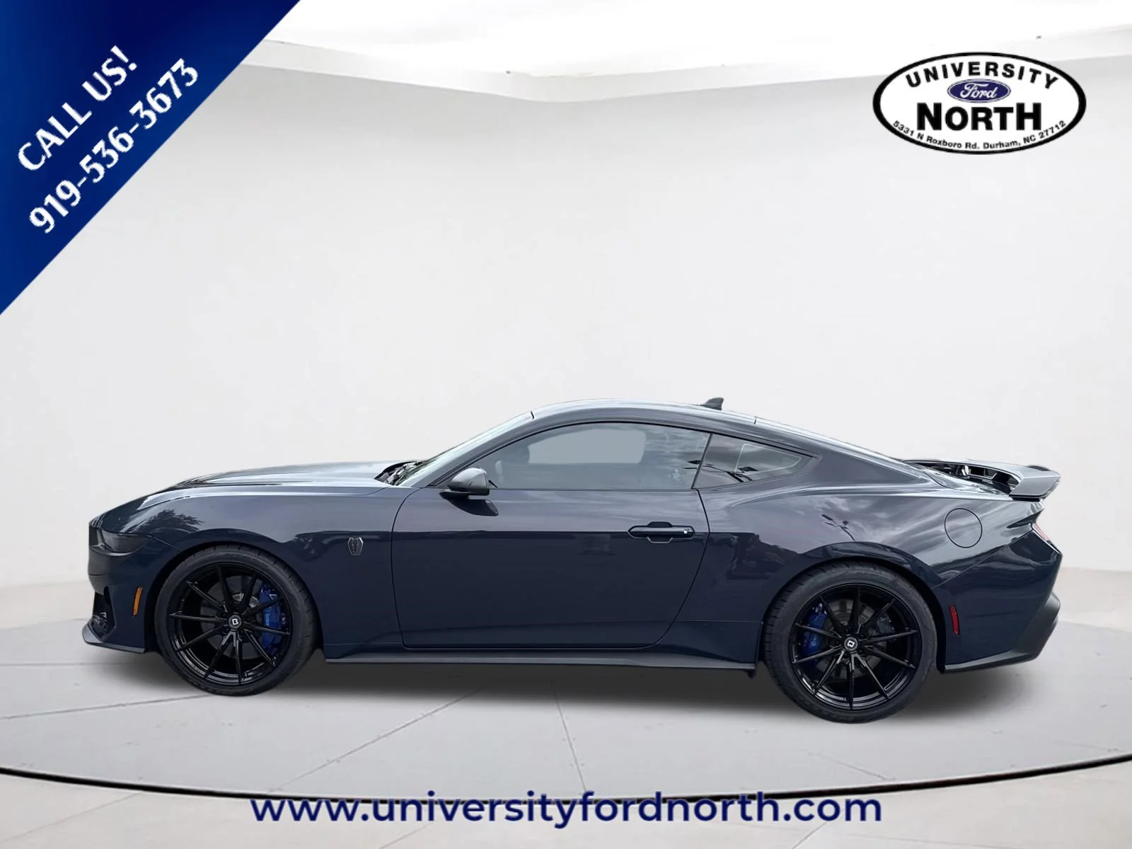 Used 2024 Blue Ember Metallic Ford Dark Horse image 4