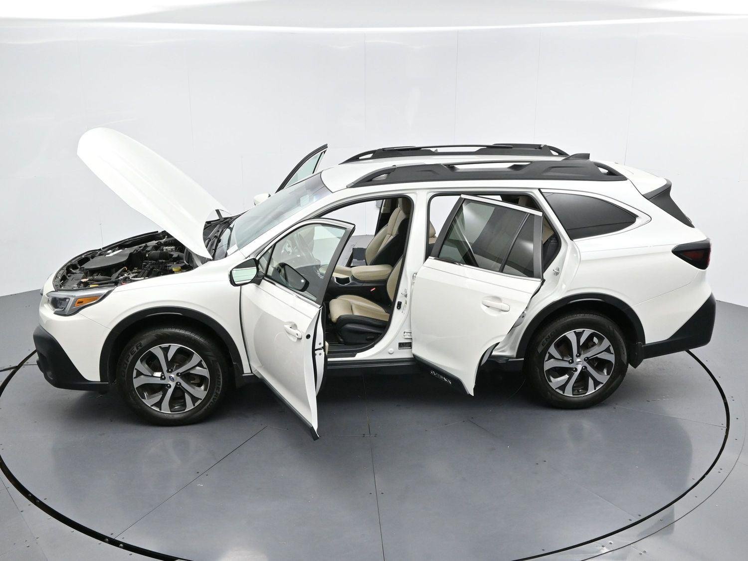 Used 2022 Crystal White Pearl Subaru Limited image 37