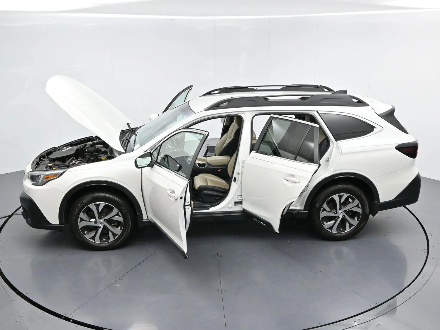 Used 2022 Crystal White Pearl Subaru Limited image 37