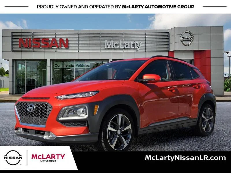 Used 2020 Sunset Orange HYUNDAI ULTIMATE DCT FWD image 1