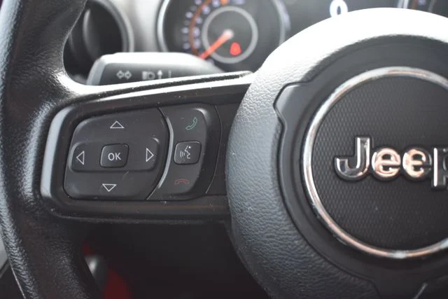 Used 2021 Red Jeep Unlimited Sport image 24