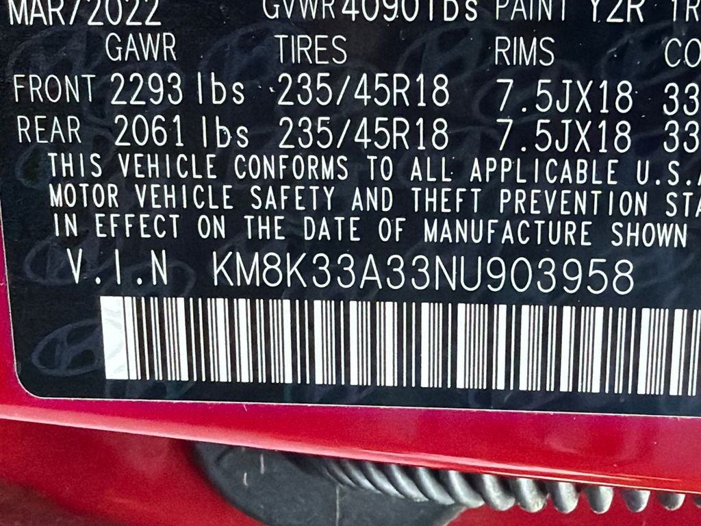 2022 Hyundai Kona N Line - Photo 32