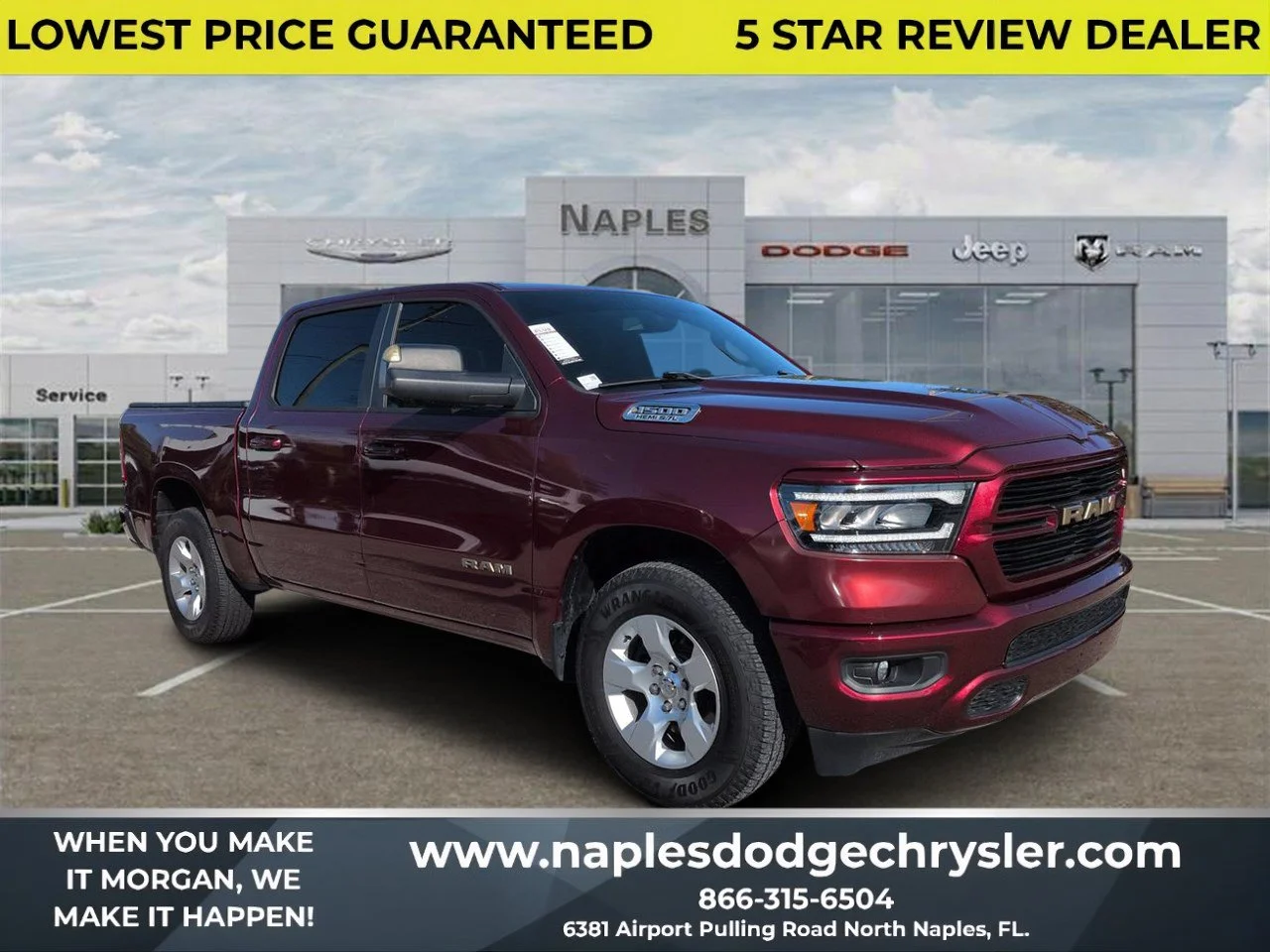 2019 RAM 1500 Big Horn/Lone Star 4x4 Crew Cab 5'7's photo