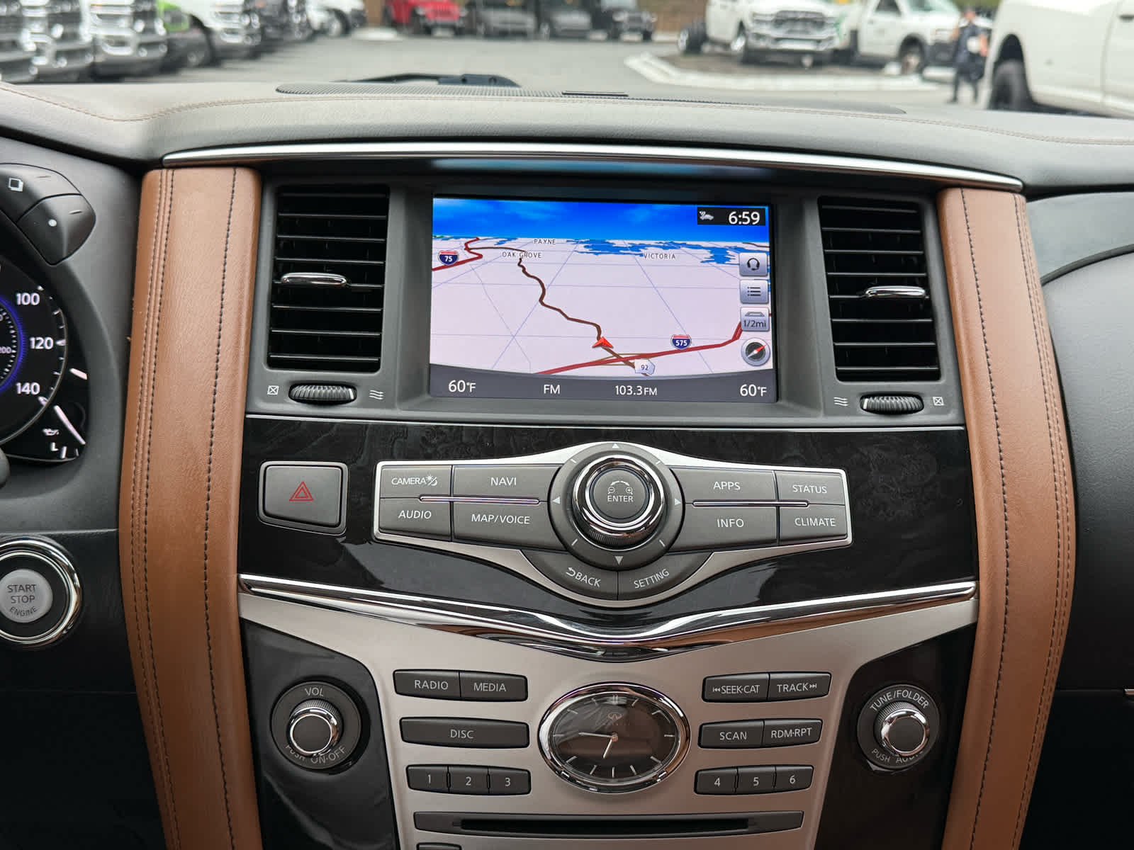 Used 2019 Moonstone White INFINITI LUXE image 18