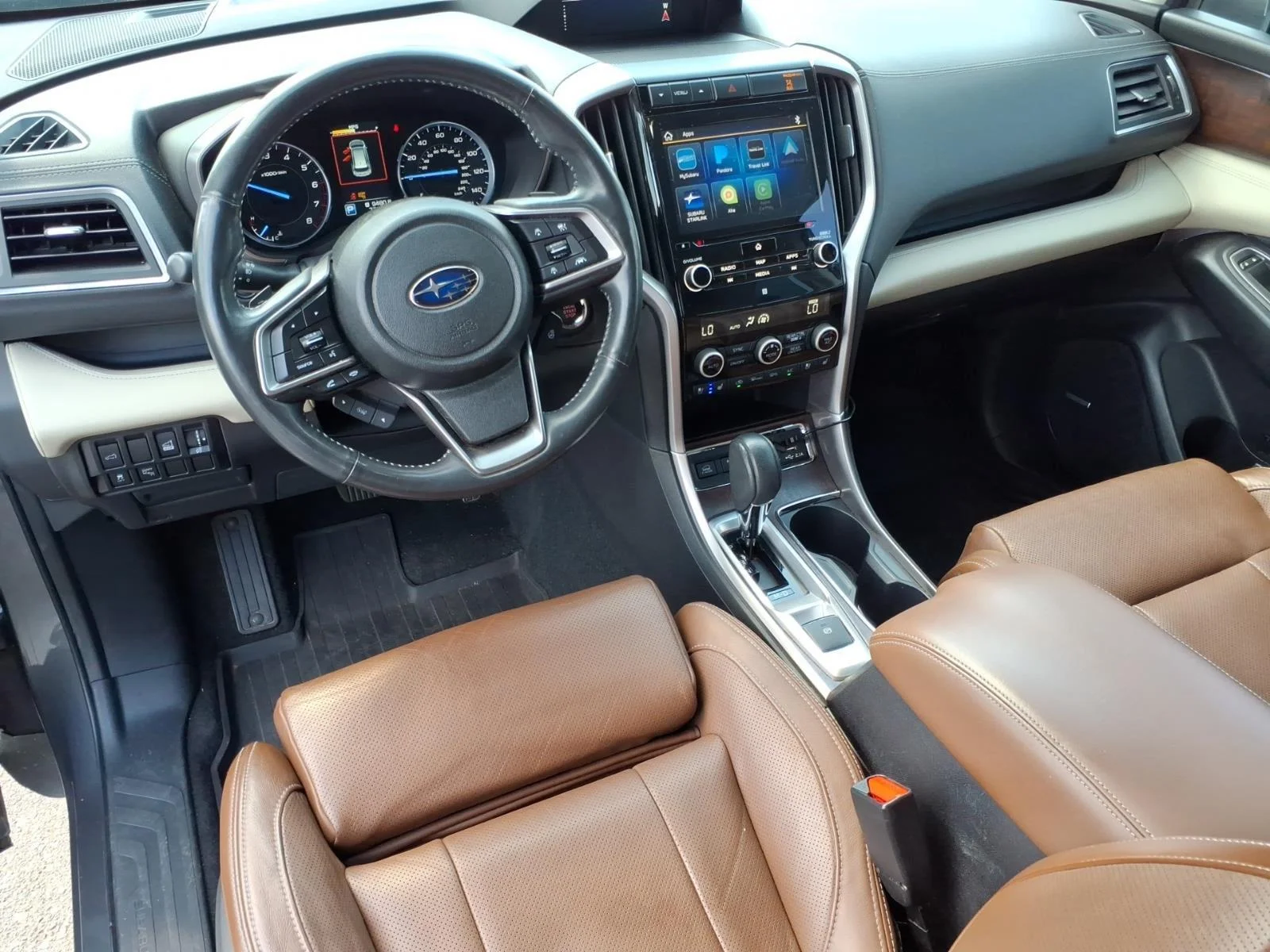 Used 2019 Magnetite Gray Metallic Subaru Touring image 21