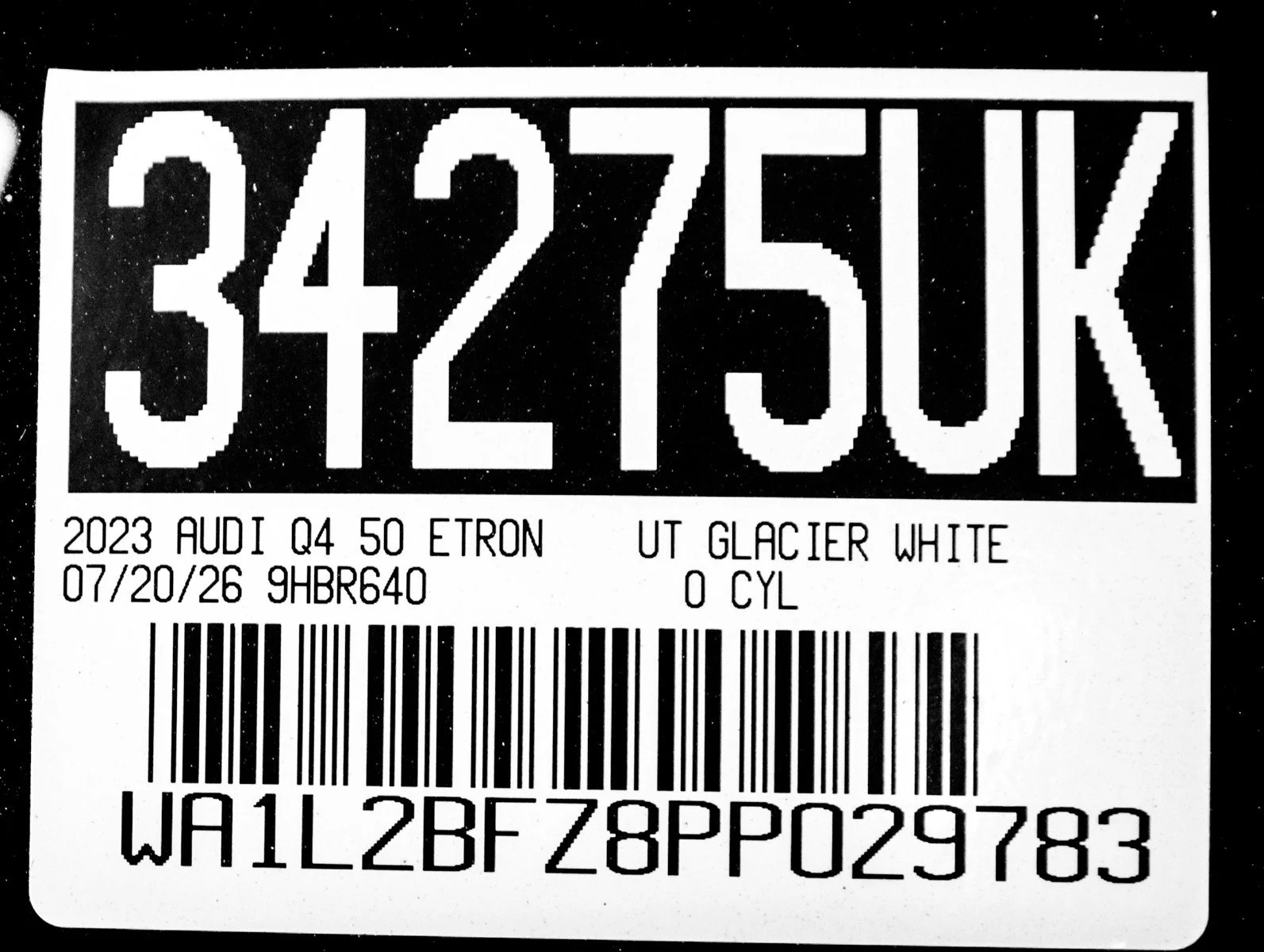 Used 2023 Glacier White Metallic Audi Premium Plus image 30