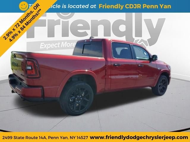 New 2026 Molten Red Pearl-Coat Exterior Paint RAM Laramie image 5